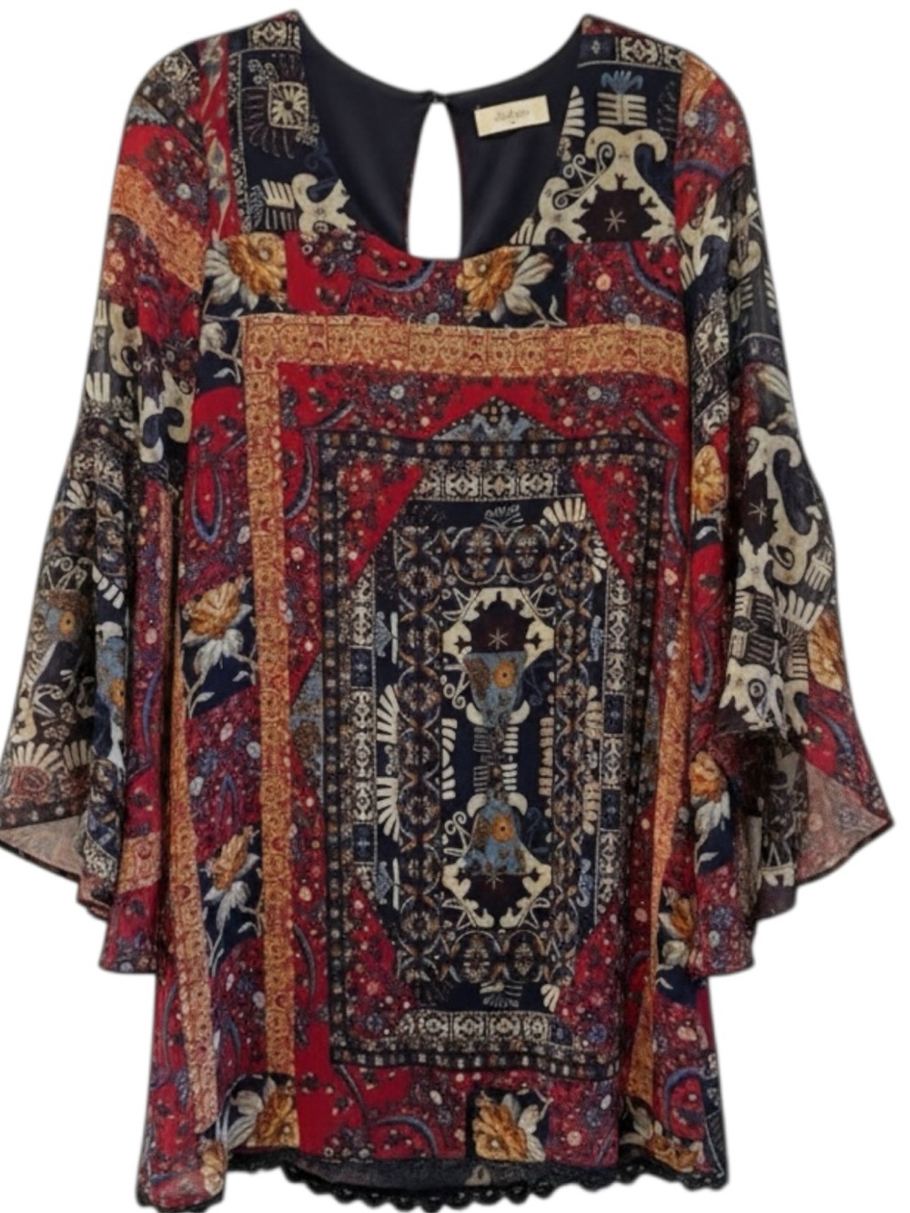 Altar'd State Bell-Sleeve Dress/Tunic - Size M